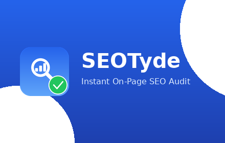 SEOTyde screenshot