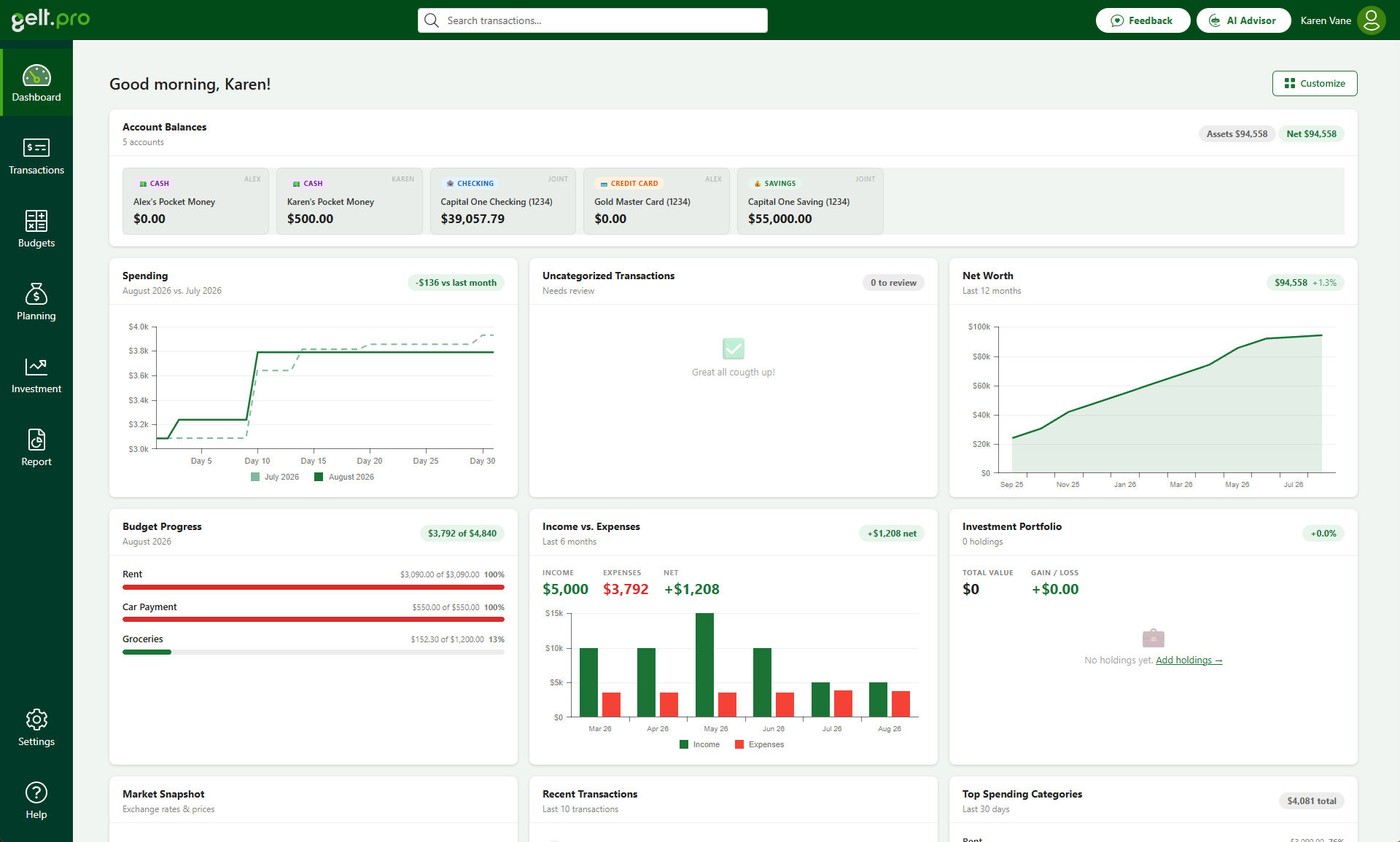 Gelt.Pro screenshot